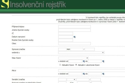 Insolvenční rejstřík