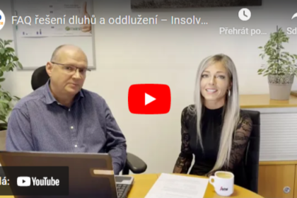 Nejčastější otázky na oddlužení (insolvenci) – video s insolvenčním poradcem